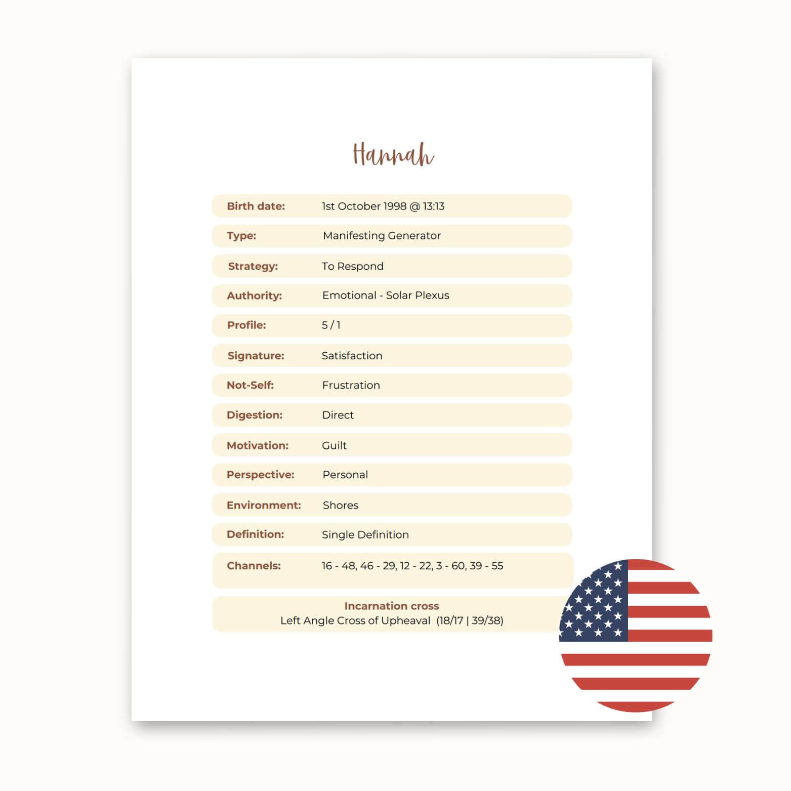Summary simple - US Letter