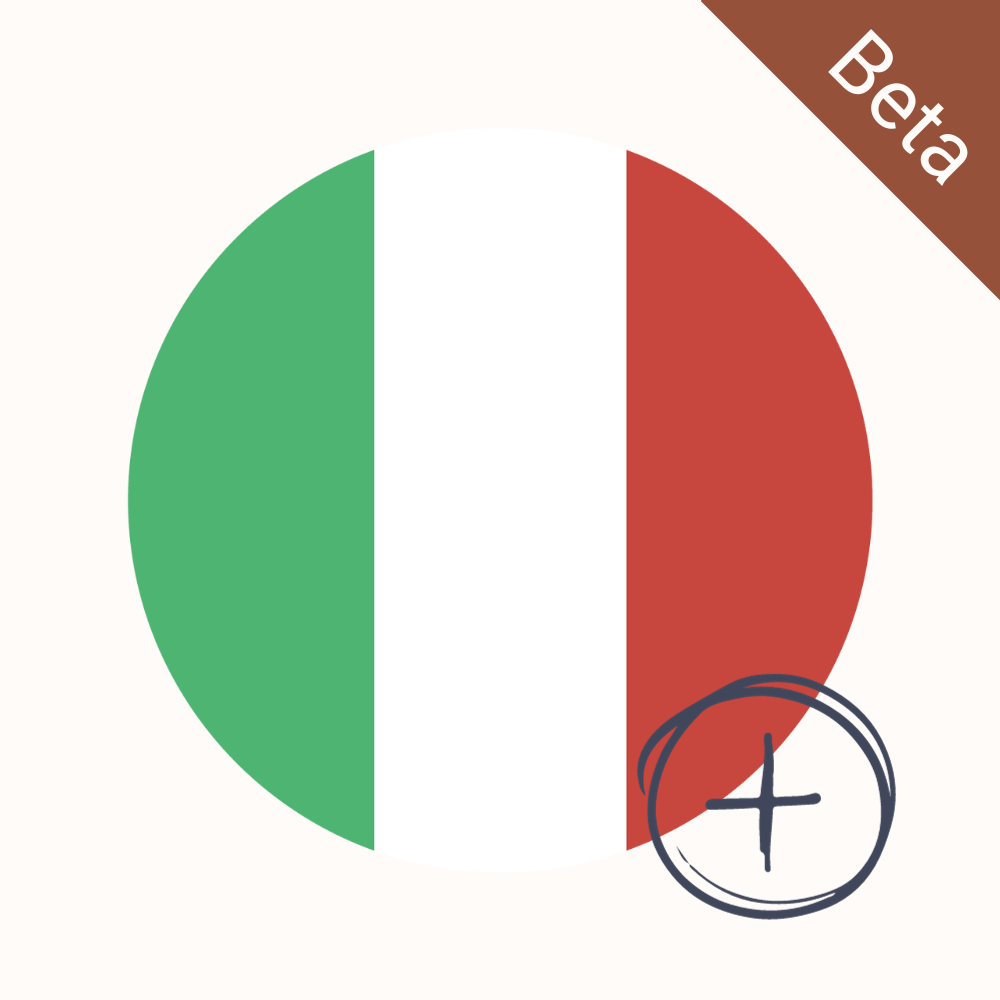 Italiano - con descrizioni