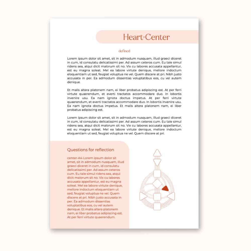 Center Page - A4