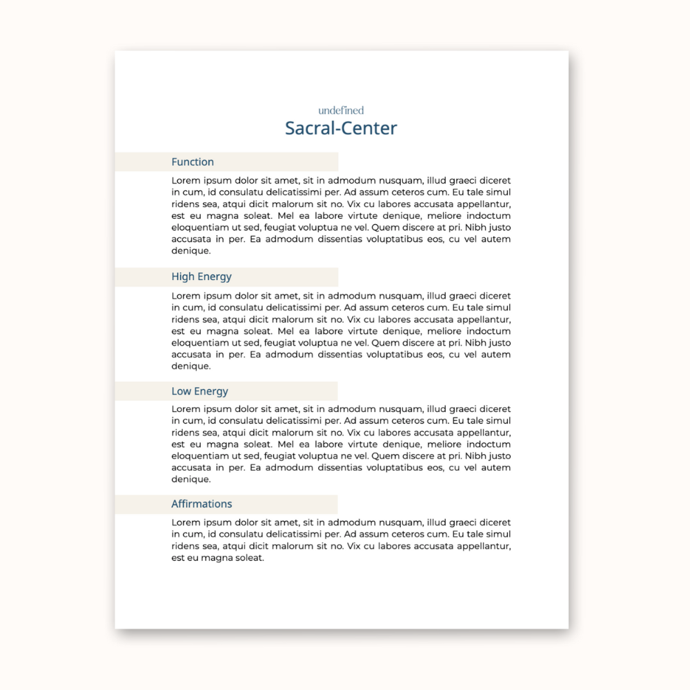 Center Page - US Letter