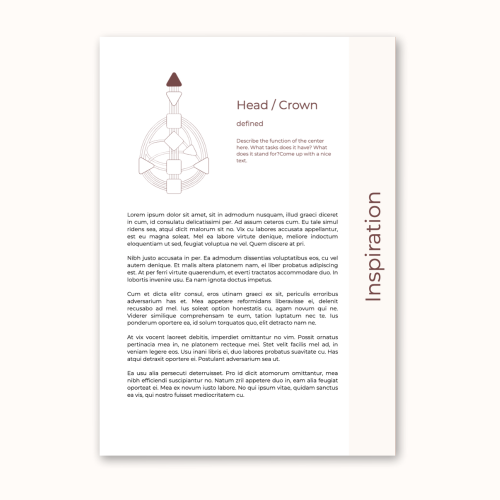Center Page - A4