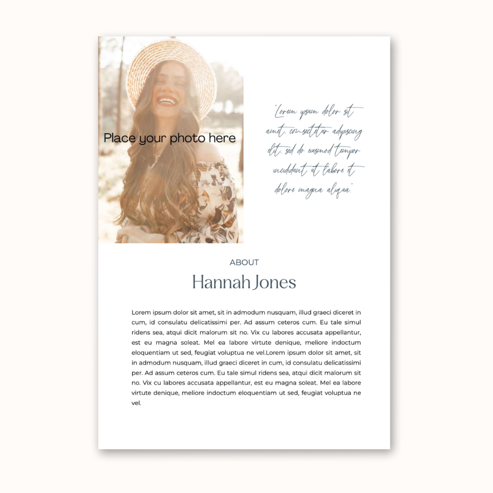 About me - A4